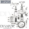 Bristan Capri Bath Shower Mixer Spares